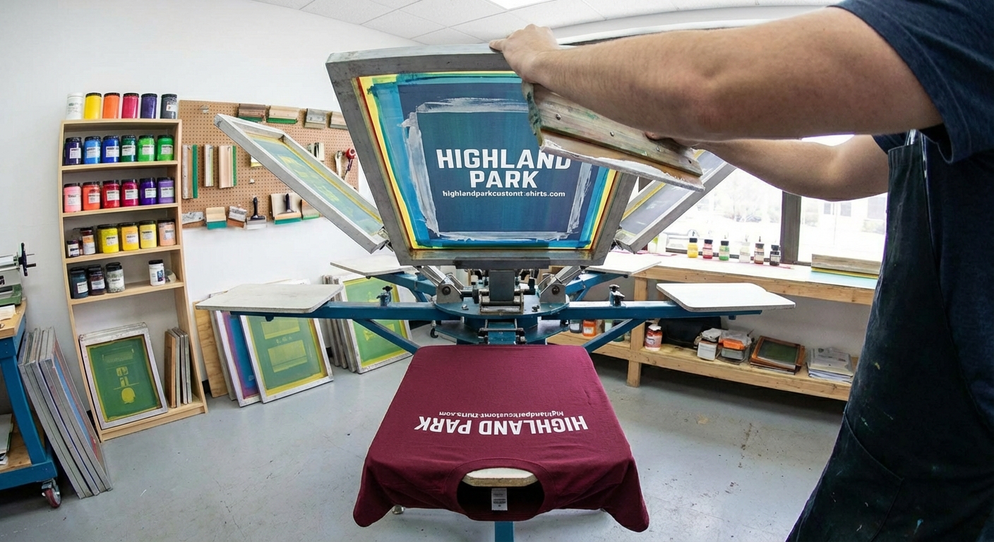 Custom screen printing for Highland Park IL 60035